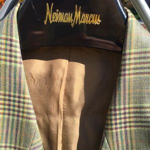 Glen Check Jacket-Custom Size 52-Made in Italy